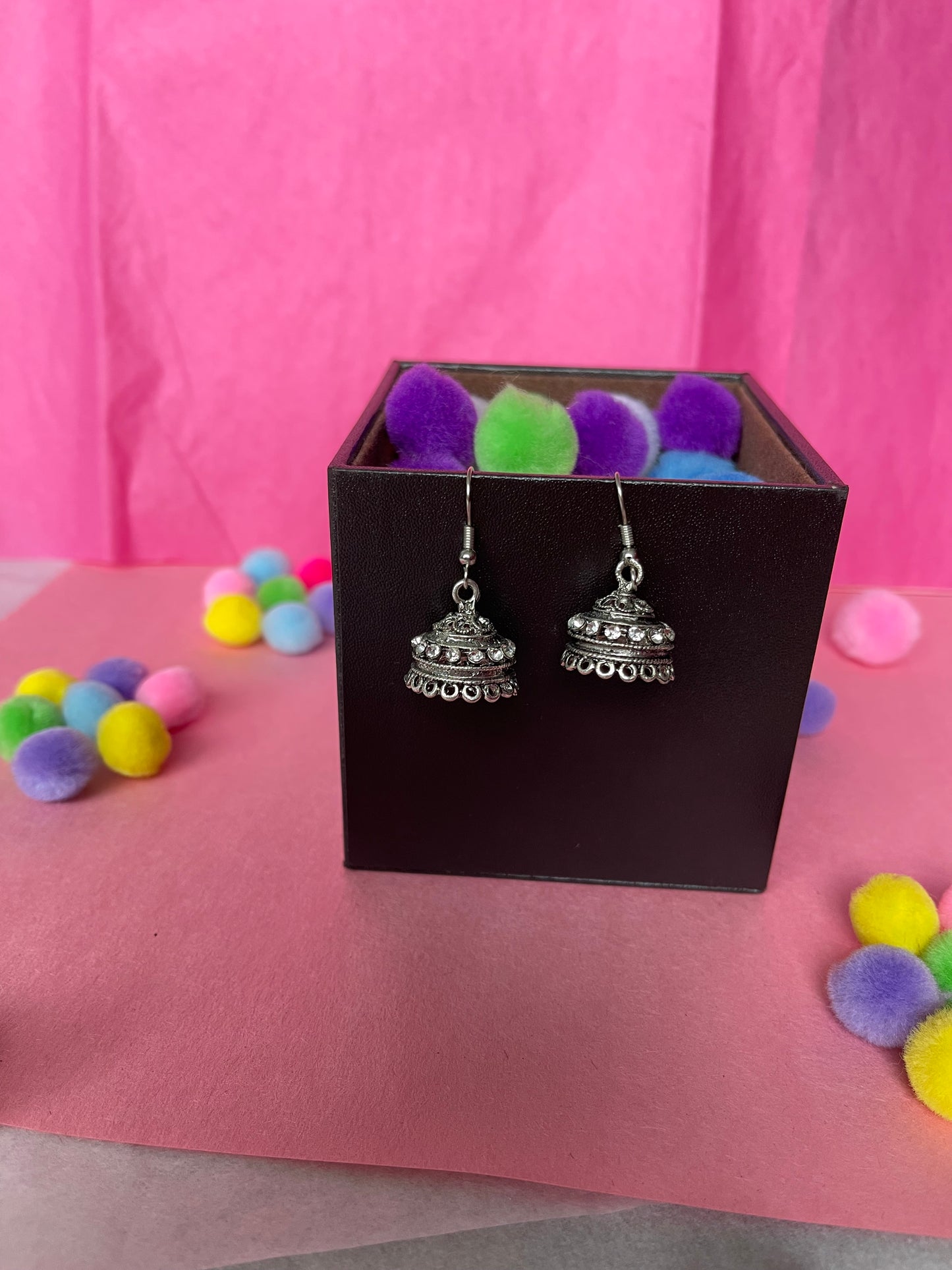 Diamond Jhumkas